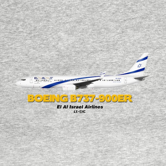 Boeing B737-900ER - El Al Israel Airlines by TheArtofFlying